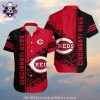 Floral Frenzy Reds Paradise MLB Cincinnati Reds Hawaiian Shirt