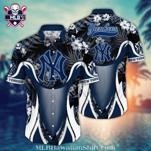 Dynamic Waves NY Yankees Hawaiian Shirt