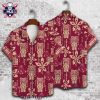 Boston Red Sox Sunset Palm Hawaiian Shirt