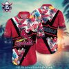 Dominican Pride Blue And Red St. Louis Cardinals Hawaiian Shirt