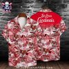 Floral Fervor St. Louis Cardinals Red Tropical Hawaiian Shirt