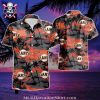 Giants Orange Monstera Leaf Baseball Hawaiian Shirt – Island Game Day