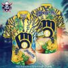 Grateful Brew – Skeleton Surfer Milwaukee Hawaiian Shirt