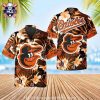 Baltimore Orioles Vibrant Tropical Floral Hawaiian Shirt