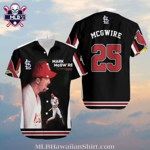 Home Run Legend Mark McGwire St. Louis Cardinals Hawaiian Shirt