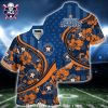 White Floral Motifs Minnesota Twins Hawaiian Shirt