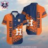 Houston Astros Jungle Floral Big Logo Hawaiian Shirt