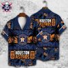 Houston Astros Lush Tropical Night Hawaiian Shirt