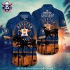 Surfing Tiki MLB Houston Astros Aloha Shirt