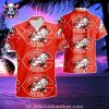 Heritage Patchwork Cincinnati Reds MLB Tropical Hawaiian Shirt