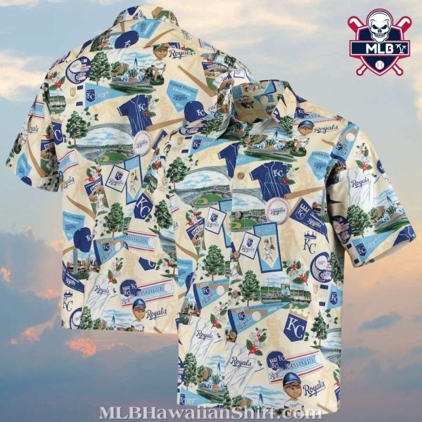 Kansas City Royals Scenic Postcard Hawaiian Shirt