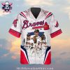 Lively Greenery Atlanta Braves Tropical Hawaiian Shirt