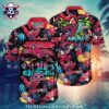 Deep Floral Elegance St Louis Cardinals Hawaiian Shirt