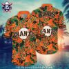 San Francisco Giants Sunset Palm Trees Hawaiian Shirt – SF Giants Tropical Shirt