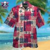 Oakland Athletics Palm And Baseball Aloha Shirt