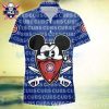 MLB Chicago Cubs Hawaiian Shirt With Mickey Surfing Graphic