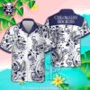 MLB Colorado Rockies Jersey Stripe Tropical Hawaiian Shirt