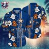 Los Angeles Angels Sunset And Palm Hawaiian Aloha Shirt