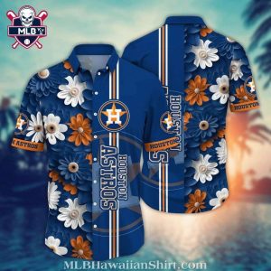 MLB Houston Astros Daisy Delight Hawaiian Shirt