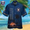 Tropical White Floral Houston Astros Hawaiian Shirt