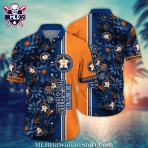 MLB Houston Astros Tropical Night Aloha Shirt