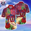 Surf’s Up Washington Nationals Tropical Shirt – Retro Beach Vibes