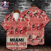 Miami Marlins Oceanfront Palms Aloha Shirt – Rainbow Sky