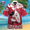 Red Sox Floral Explosion Custom Hawaiian Shirt