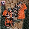 San Francisco Giants Blooming Baseball Hawaiian Shirt – Orange Floral Cheer