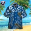 Royal Stripes And Blossoms Kansas City Royals Hawaiian Shirt