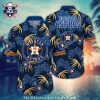 Los Angeles Angels Native Flora Performance Hawaiian Shirt