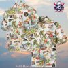 Nautical Navy – Milwaukee Brewers Tropical Floral Hawaiian Shirt