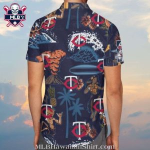 Minnesota Twins Nautical Adventure Hawaiian Shirt 2