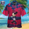 Los Angeles Angels Tropical Palm And Sunset Hawaiian Shirt