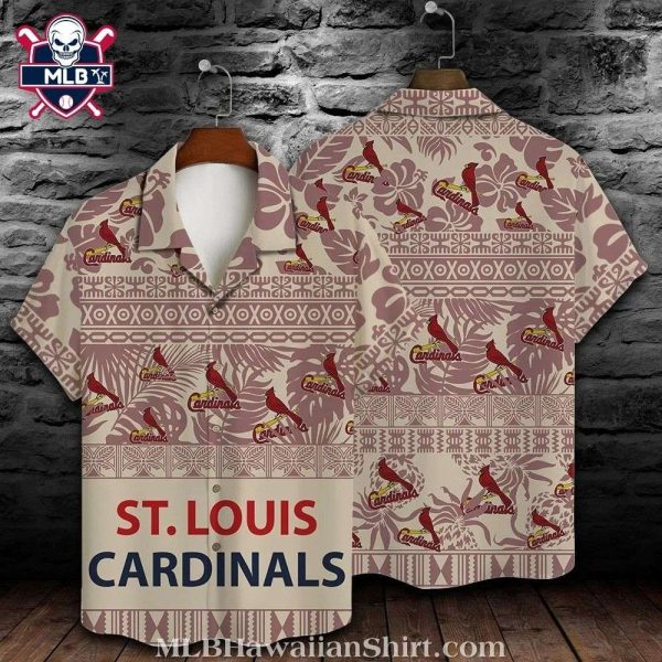 Mocha And Cream Cardinals XOXO St. Louis MLB Hawaiian Shirt