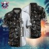 Chicago White Sox Patriotic Fireworks And Flags Hawaiian Shirt