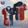 Tropical Evening Boston Red Sox Hawaiian Shirt