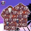 Mets Tropical Dusk Personalized White Hawaiian Shirt