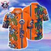 Mickey Graphic Surfboard Miami Marlins Aloha Shirt – Exclusive Design