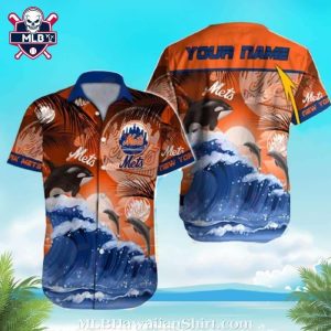 NY Mets Majestic Marine Life Aloha Shirt – Oceanic Adventure