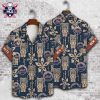 NY Mets Tropical Palm Leaves Pattern Hawaiian Shirt – Midnight Island Party