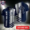 Nighttime Floral NY Yankees Tropical Hawaiian Shirt