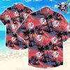 NY Yankees Curve Design Tropical Hawaiian Shirt