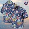 Nationals Navy Floral – MLB Washington Aloha Spirit Shirt