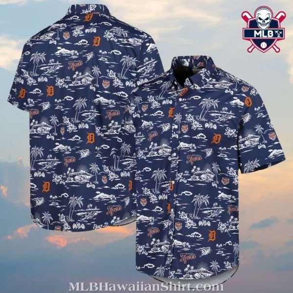 Nautical Dreams Detroit Tigers Aloha Shirt