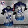 NY Yankees Curve Design Tropical Hawaiian Shirt