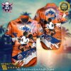 New York Mets Midnight Palm NY Skyline Aloha Shirt