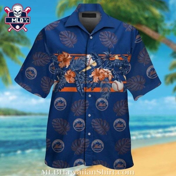 New York Mets Nautical And Baseball Blend Hawaiian Shirt – Sailor’s Delight