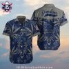 New York Yankees Goofy Tropical Leaves Hawaiian Shirt