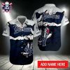 Palm Silhouette NY Yankees Tropical Hawaiian Shirt